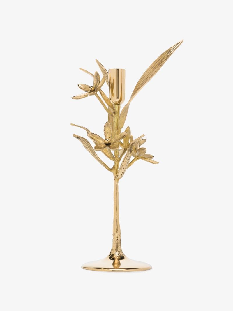 Gold-tone Bergamot Candle Holder