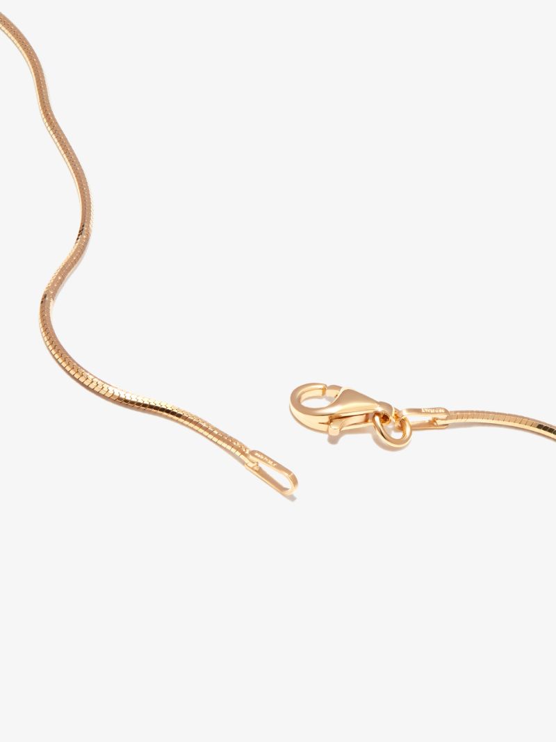 Gold Vermeil Talon Pendant Necklace