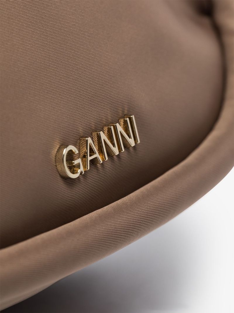 Neutral Knot Logo Shoulder Bag