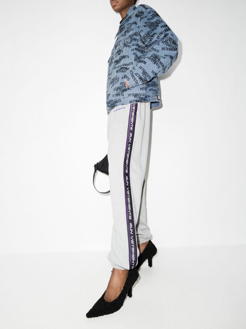 Logo Print Denim Jacket