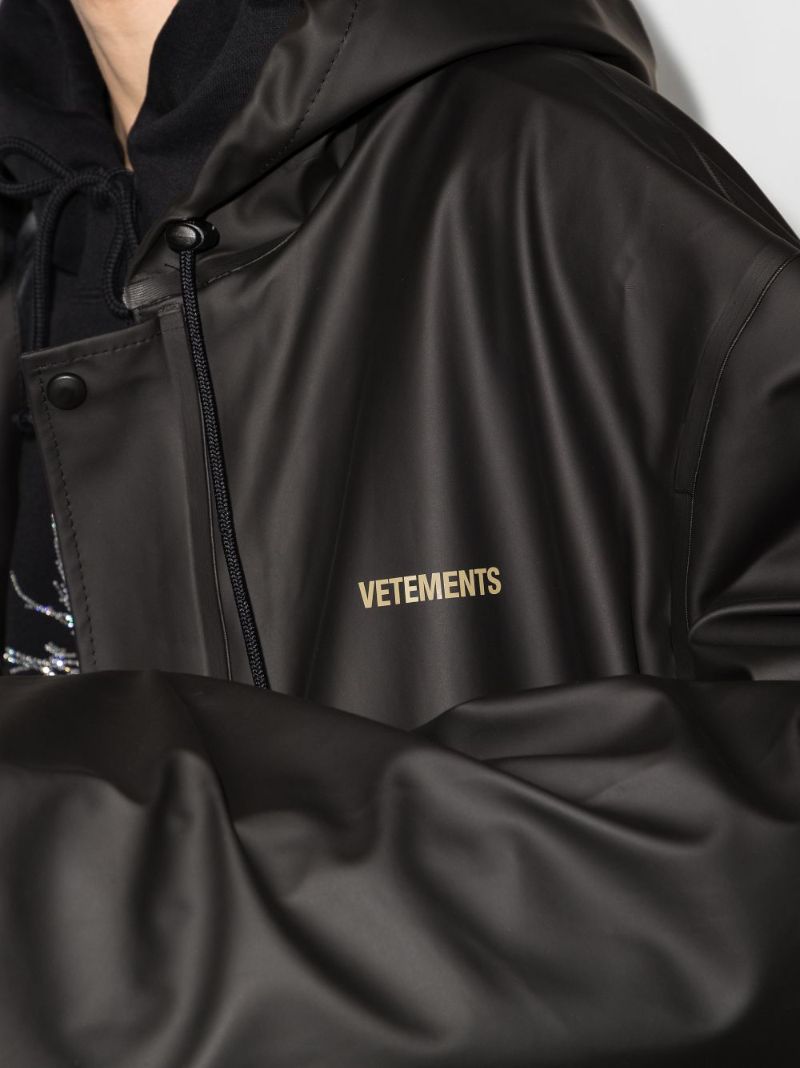 Iconic Logo Print Raincoat