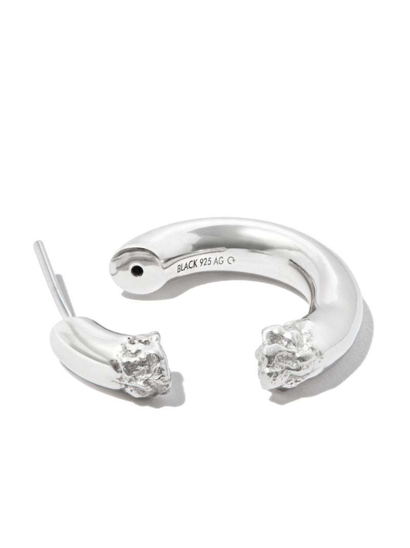 Sterling Silver Terra 24 Hoop Earring