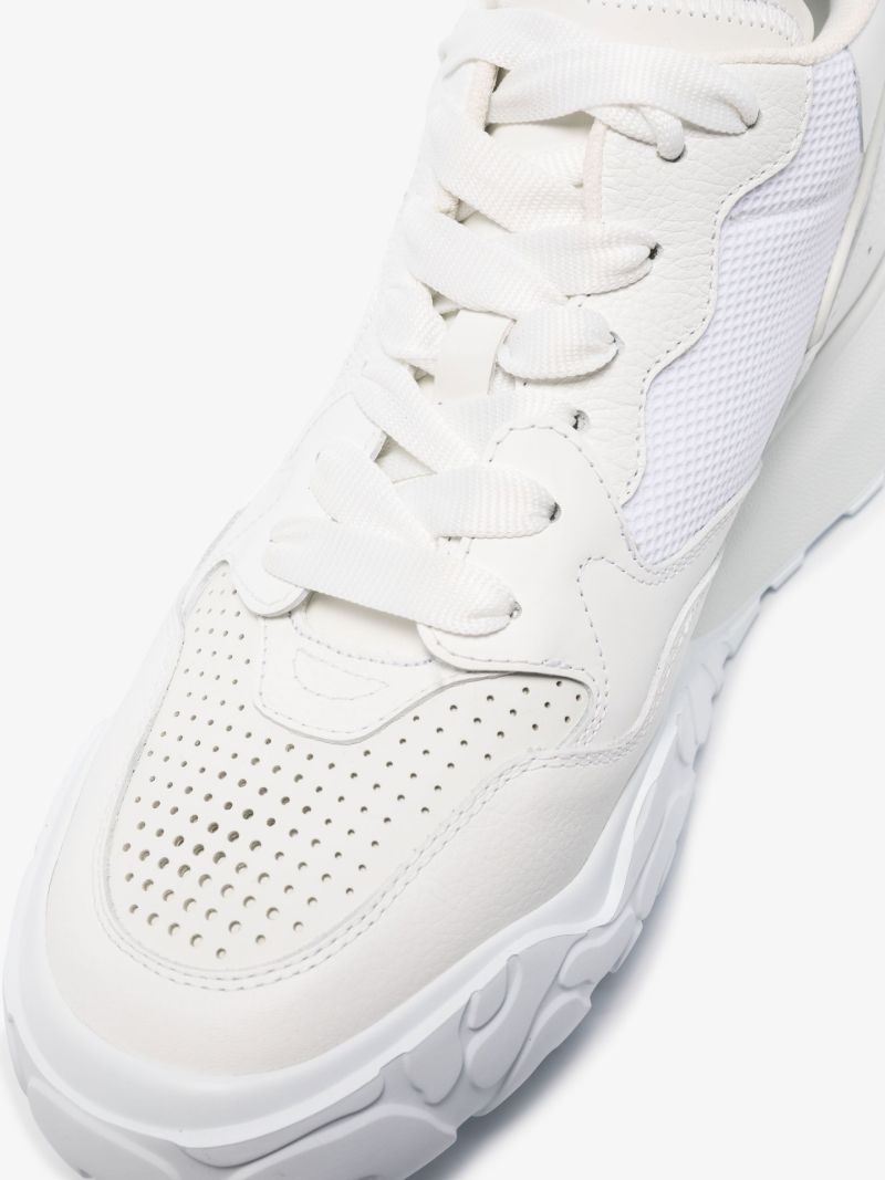 White Court Leather Sneakers