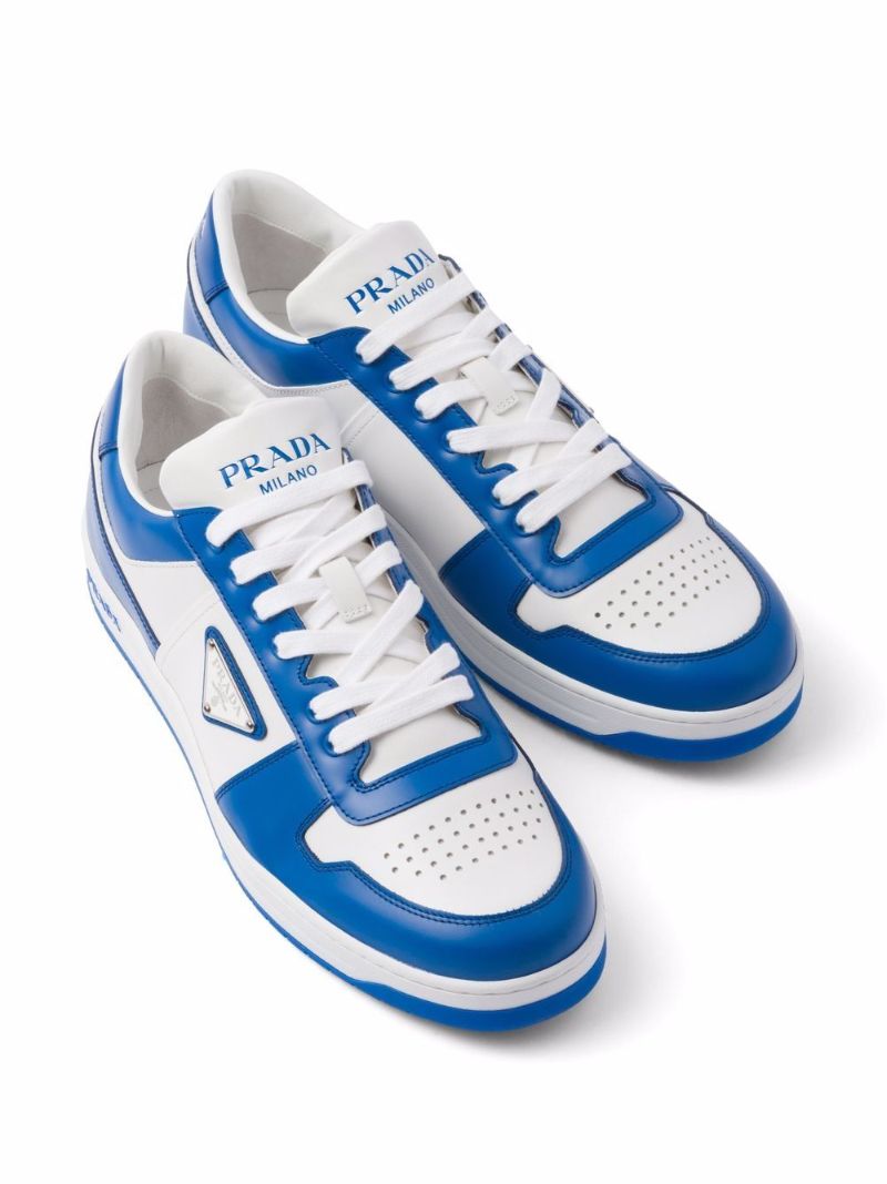 Blue Downtown Leather Sneakers