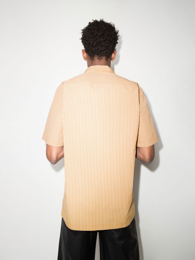 Spacey Striped Cotton Shirt