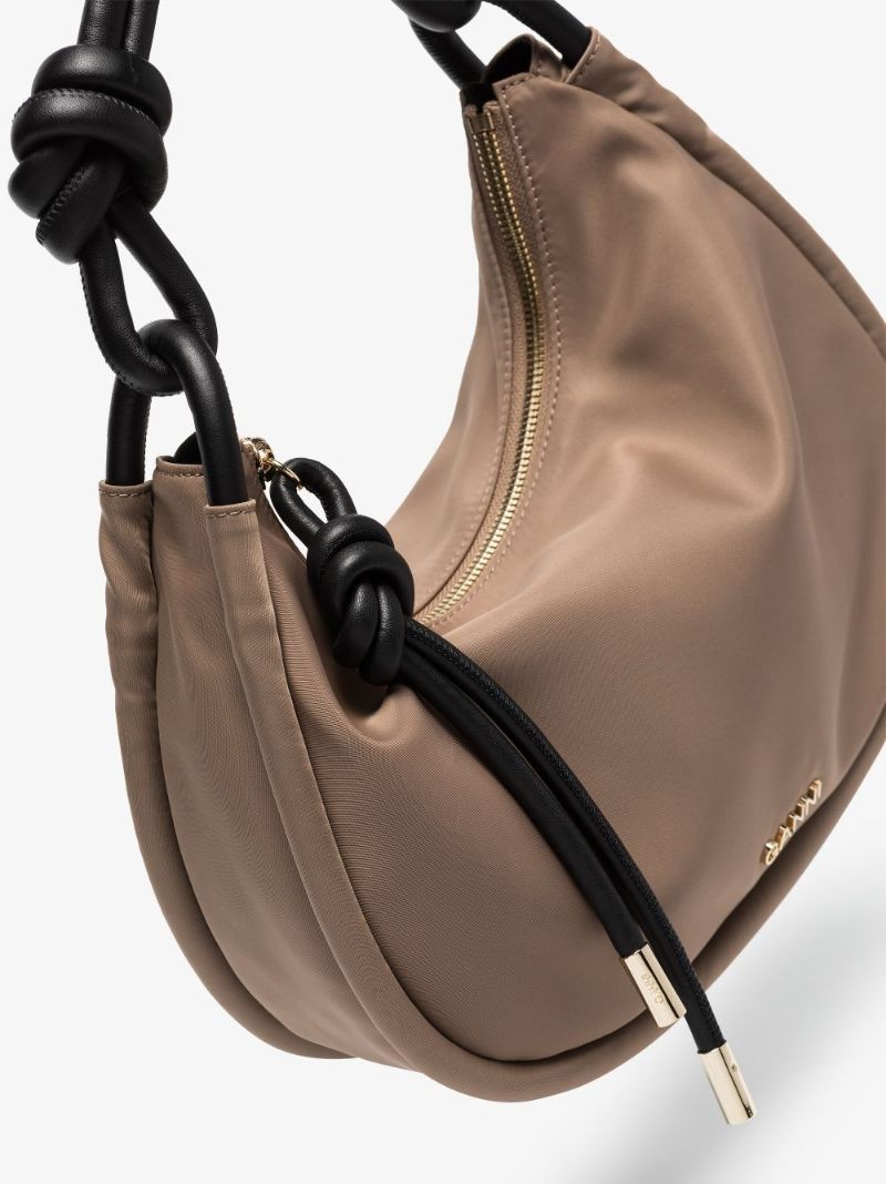 Neutral Knot Logo Shoulder Bag