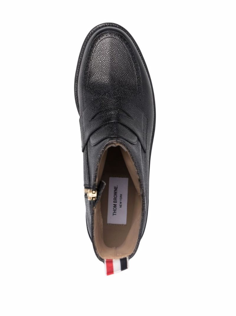 Thom Browne Penny Lfr Blk Boot