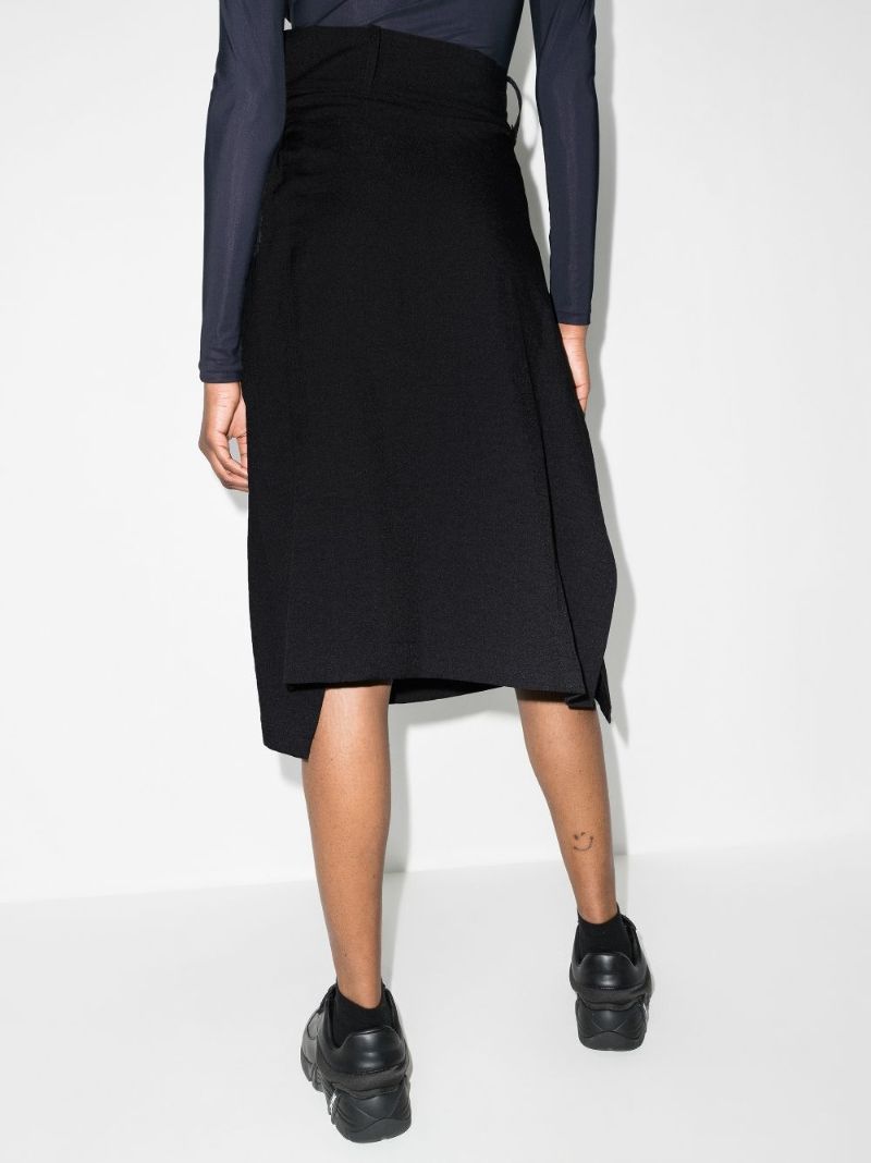 Classic Sport Uniform Midi Skirt