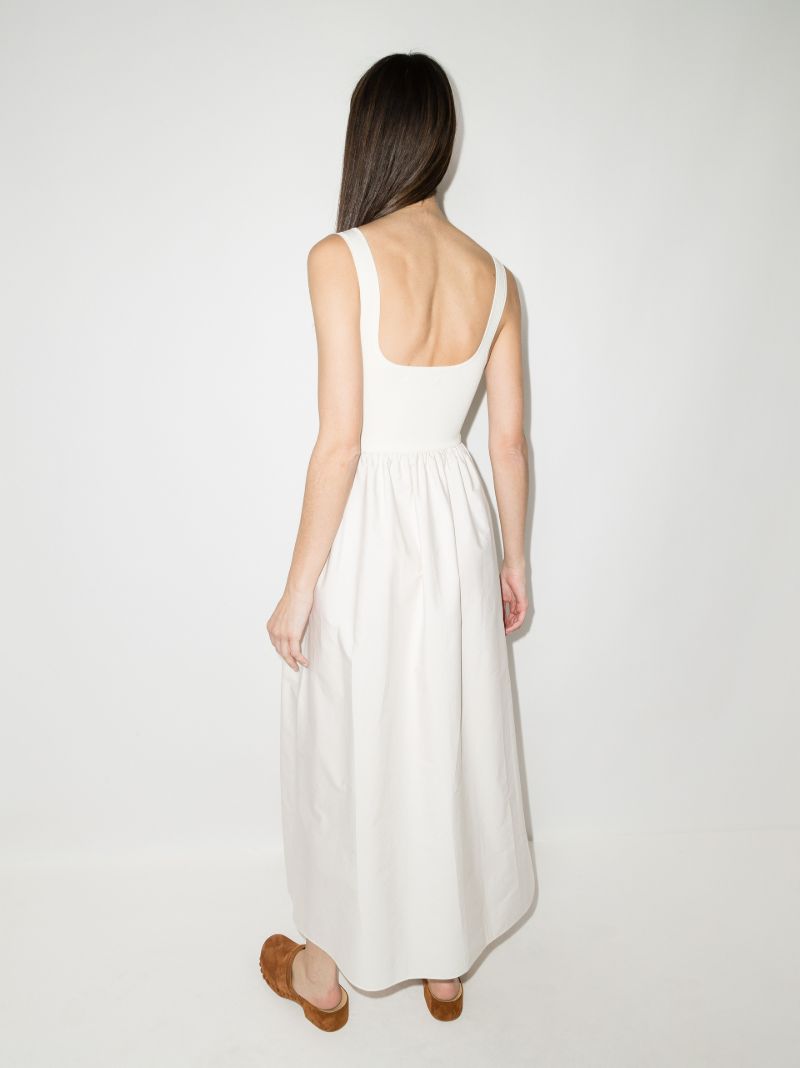 Square Neck Midi Dress