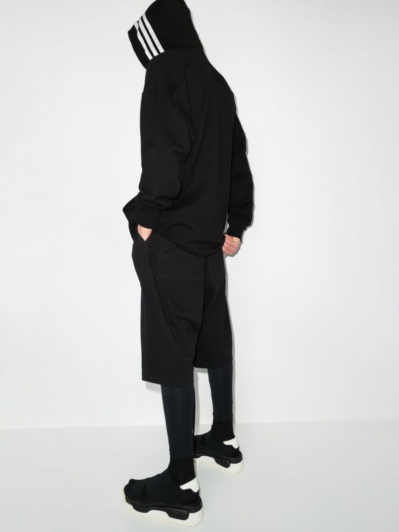 Logo Zip-up Cotton Hoodie