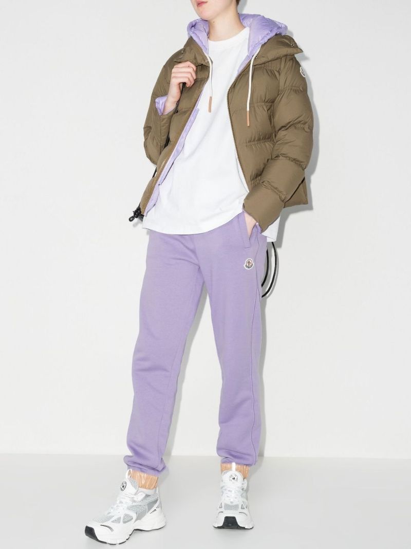 Contrast Trim Track Pants