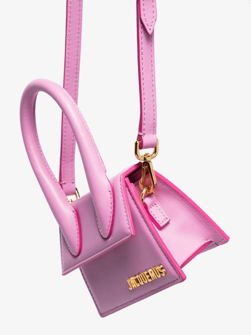 Pink Le Chiquito Leather Mini Bag