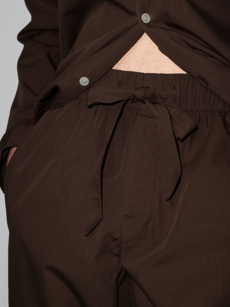 Brown Organic Cotton Pyjama Trousers