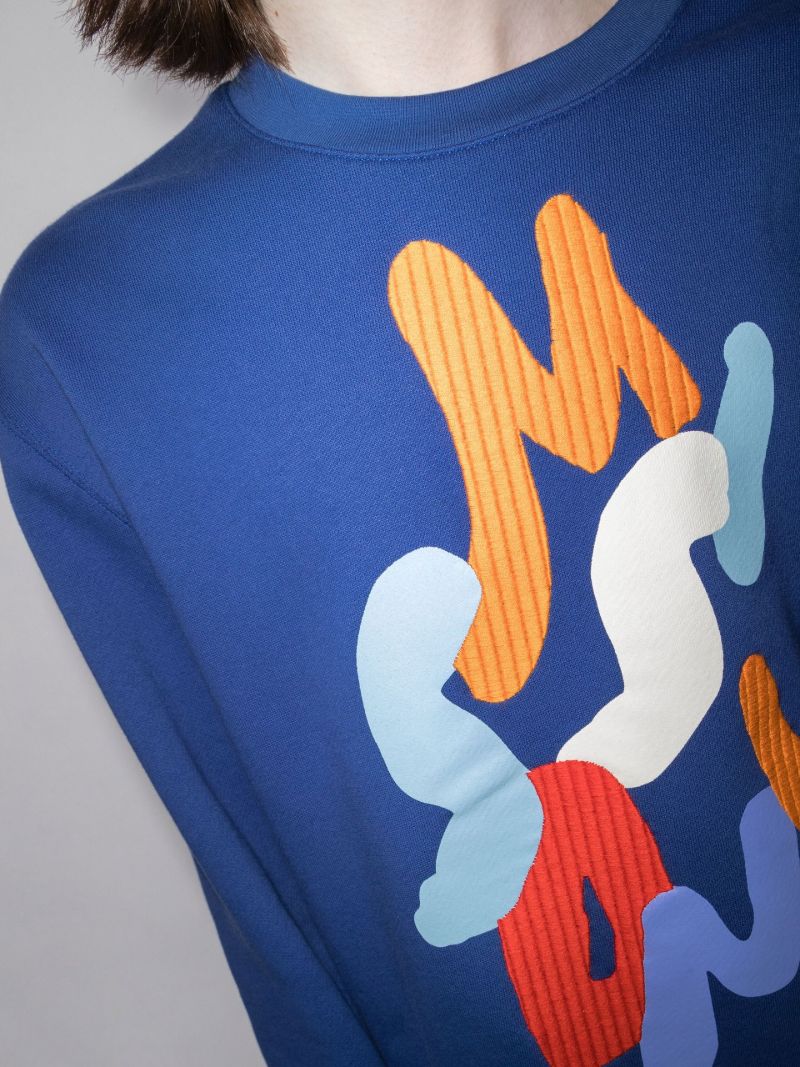 Logo Print Cotton Sweatshirt