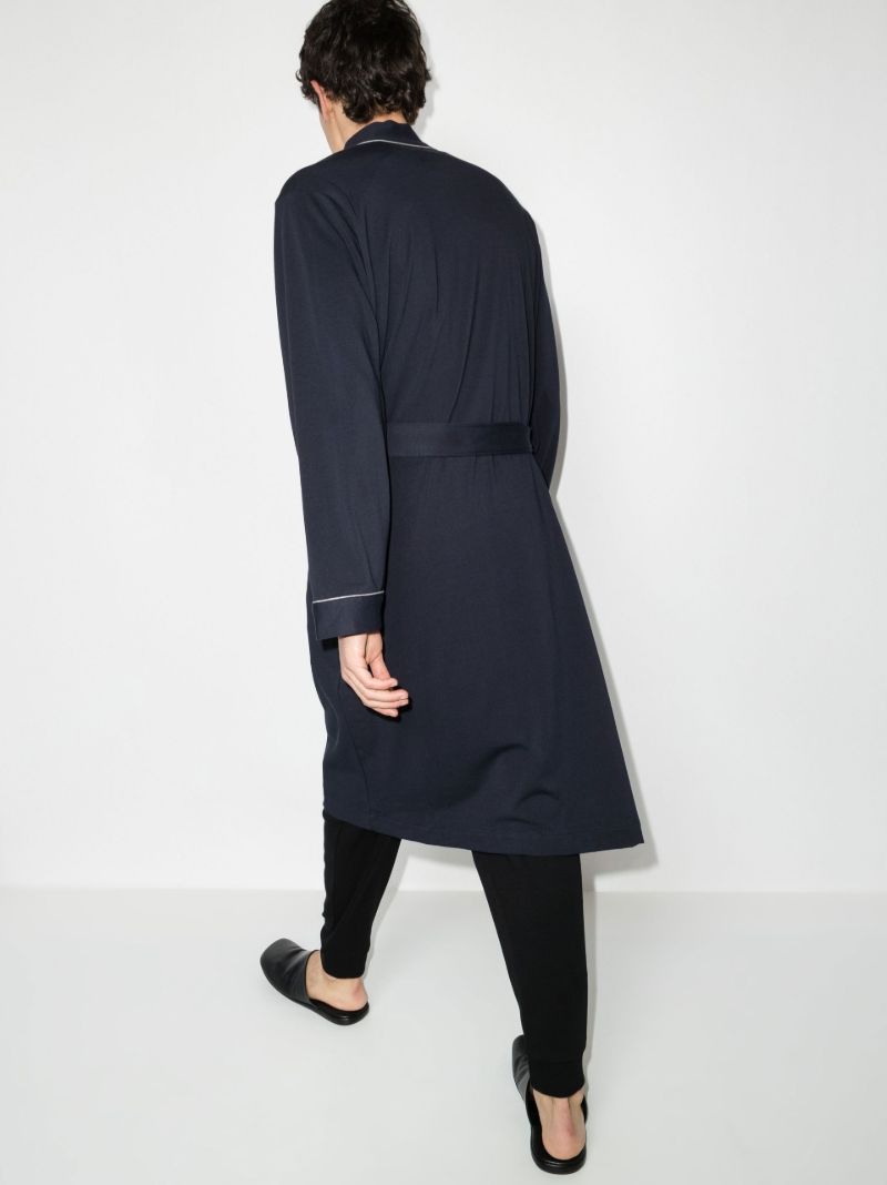Belted Cotton Robe