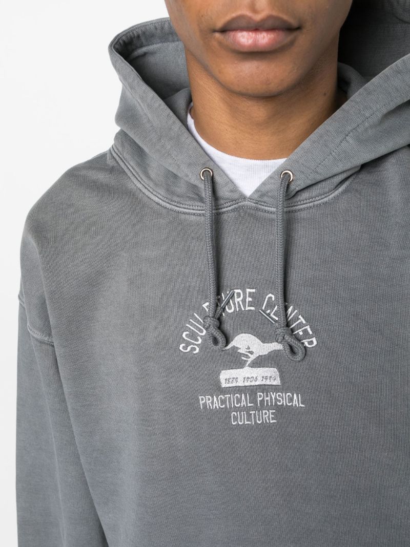 X New Balance Grey Sculpture Center Hoodie