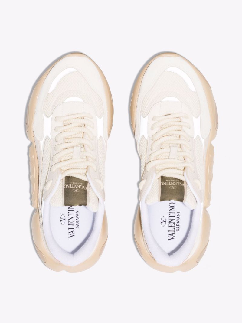 Neutral Bubbleback Low Top Sneakers