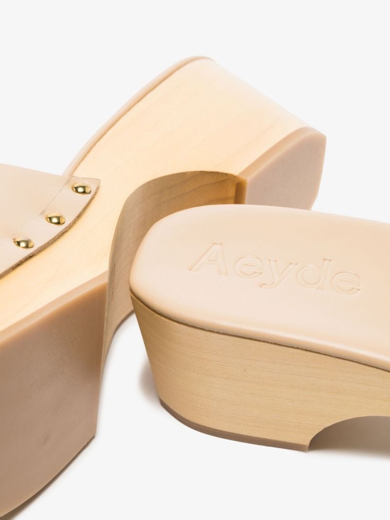 Neutral Bobbie 55 Leather Clogs
