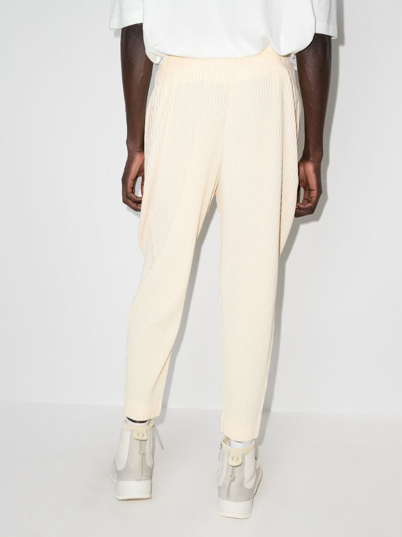 PlissÃ_x0083_© Tapered Trousers