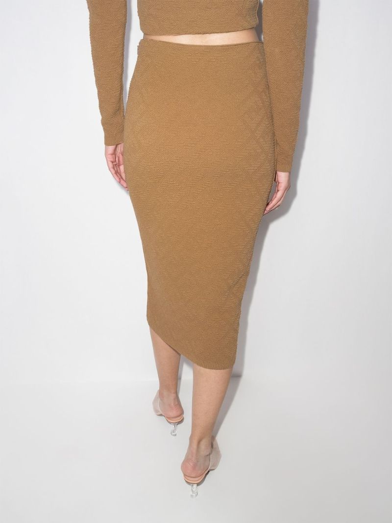 Ff Logo Midi Skirt