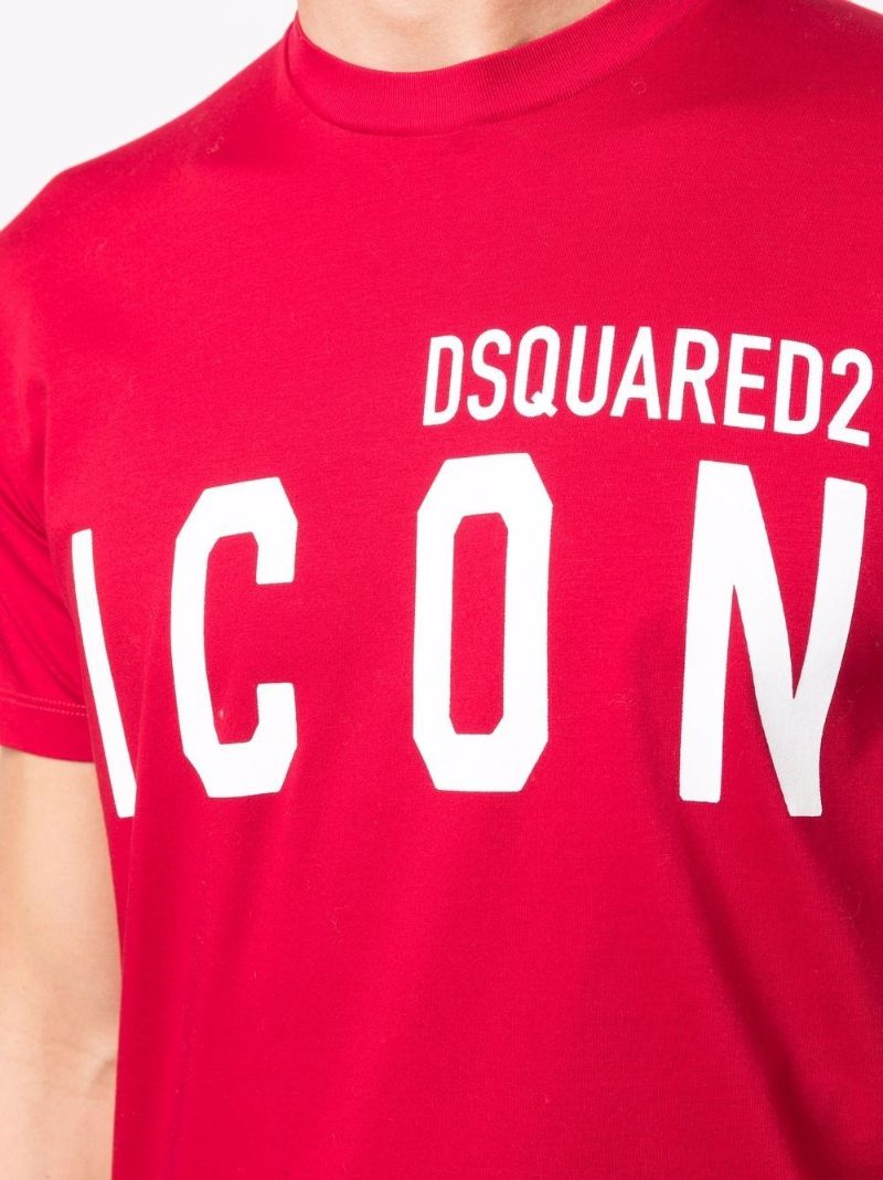 Red Icon Cotton T-shirt