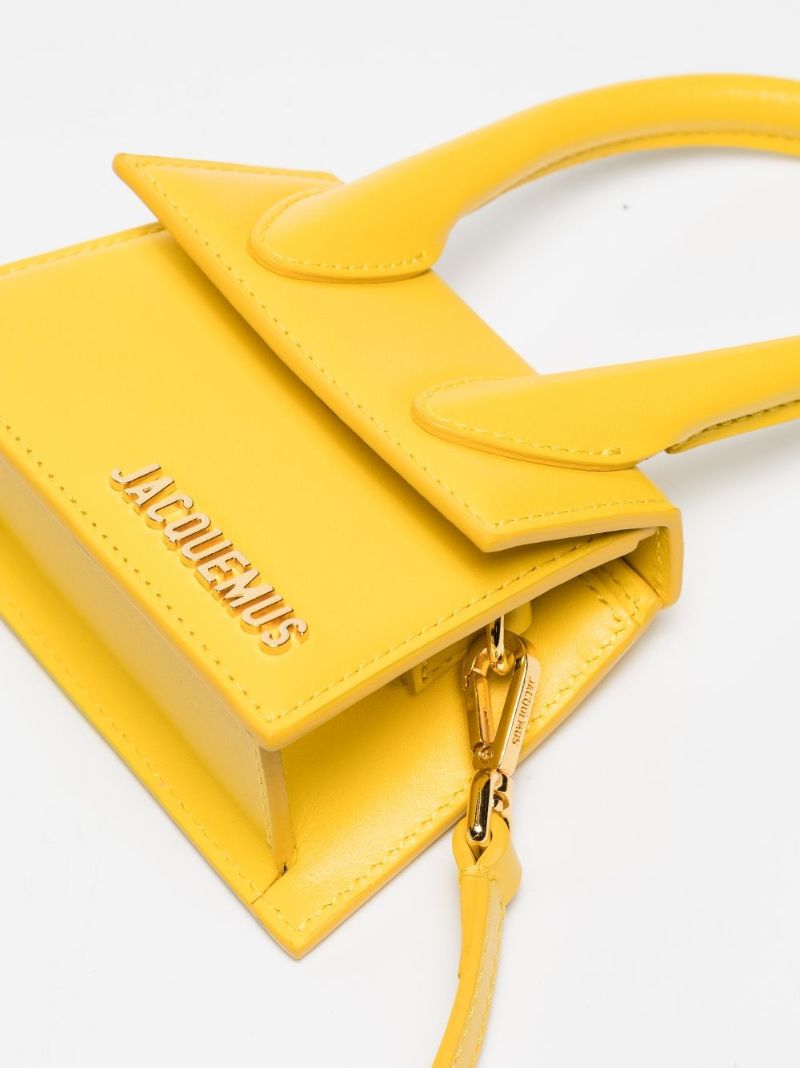 Yellow Le Chiquito Leather Mini Bag