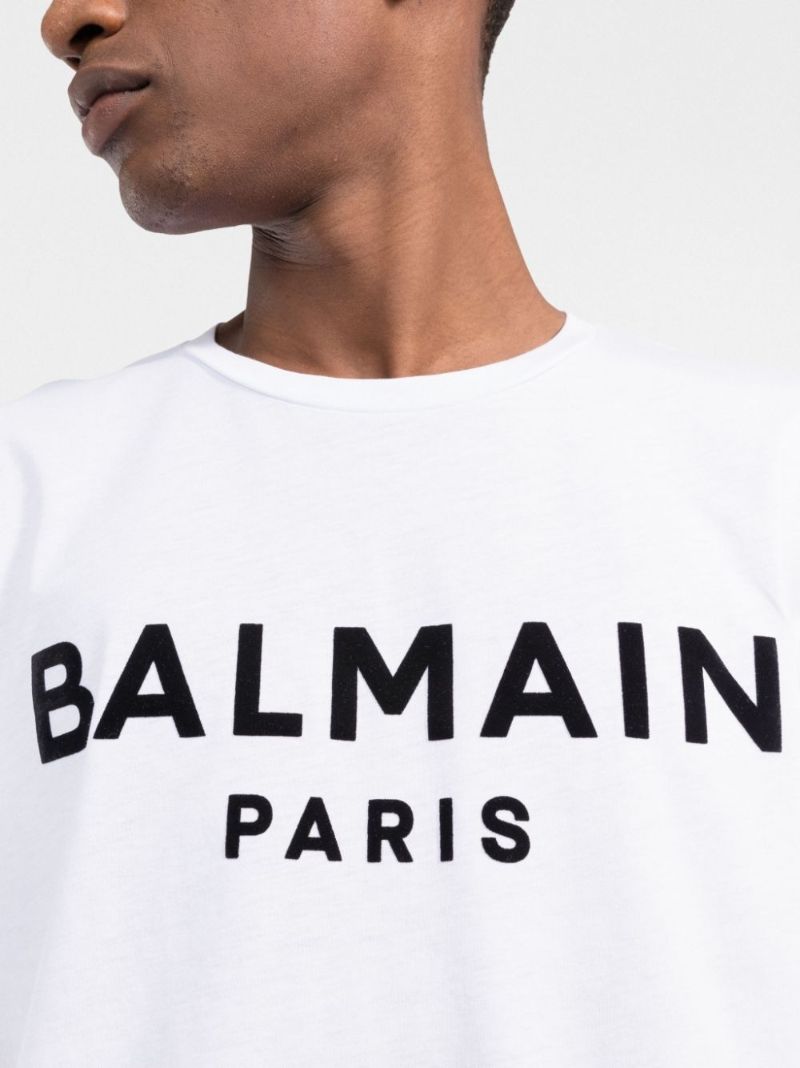 White Logo Organic Cotton T-shirt