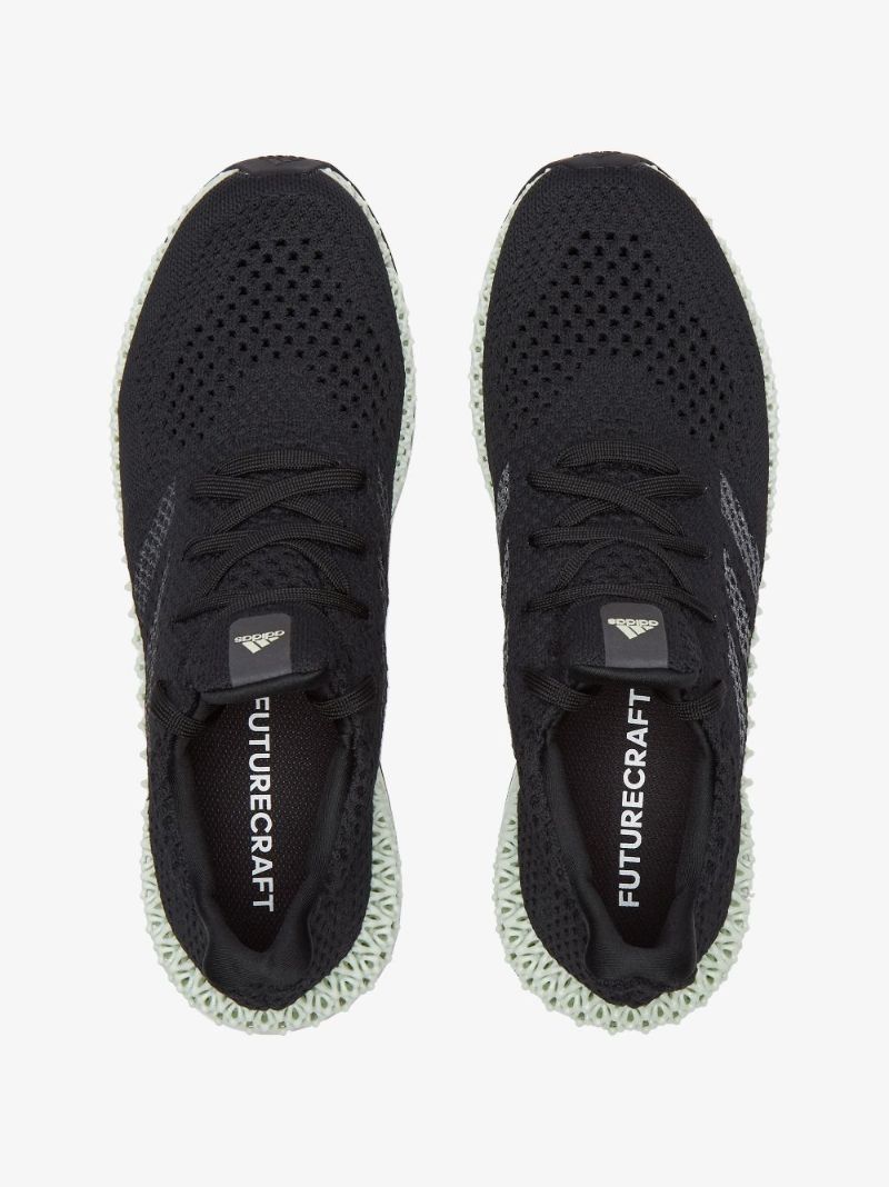 Black Futurecraft 4d Low Top Sneakers