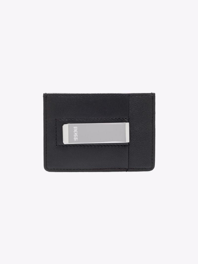 Black Majestic Leather Card Holder