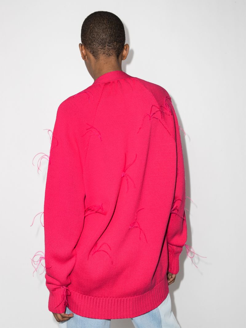 Oversized Merino Wool Cardigan