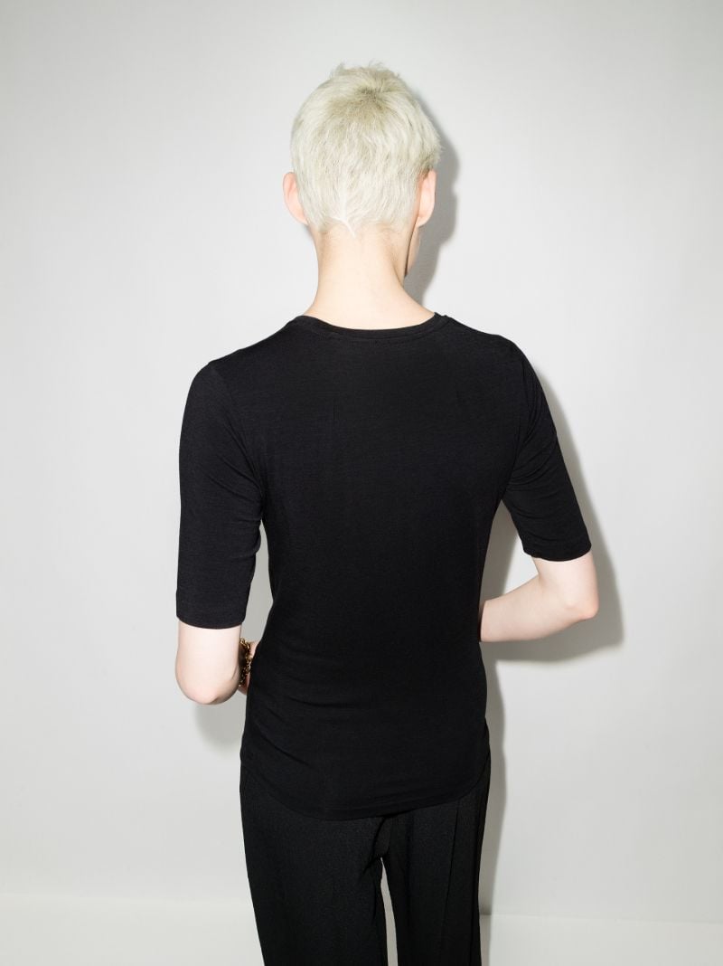 Crew Neck Wool T-shirt