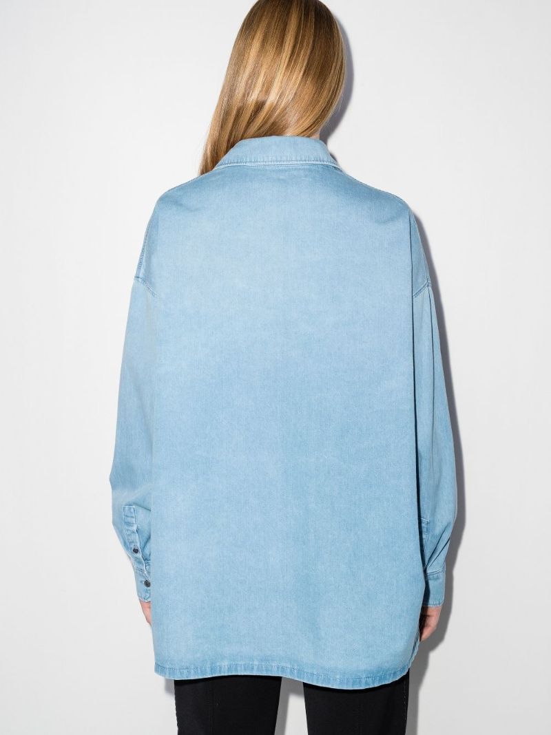 Logo Denim Shirt