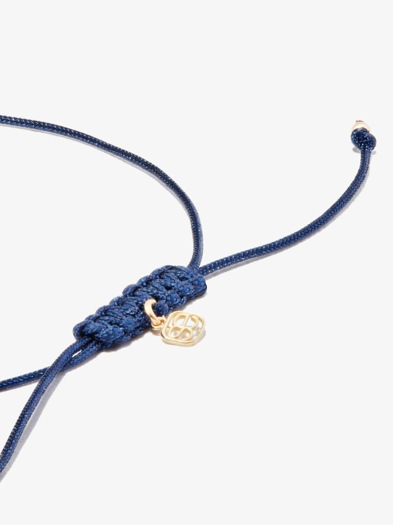 14k Yellow Gold Evil Eye Diamond Bracelet