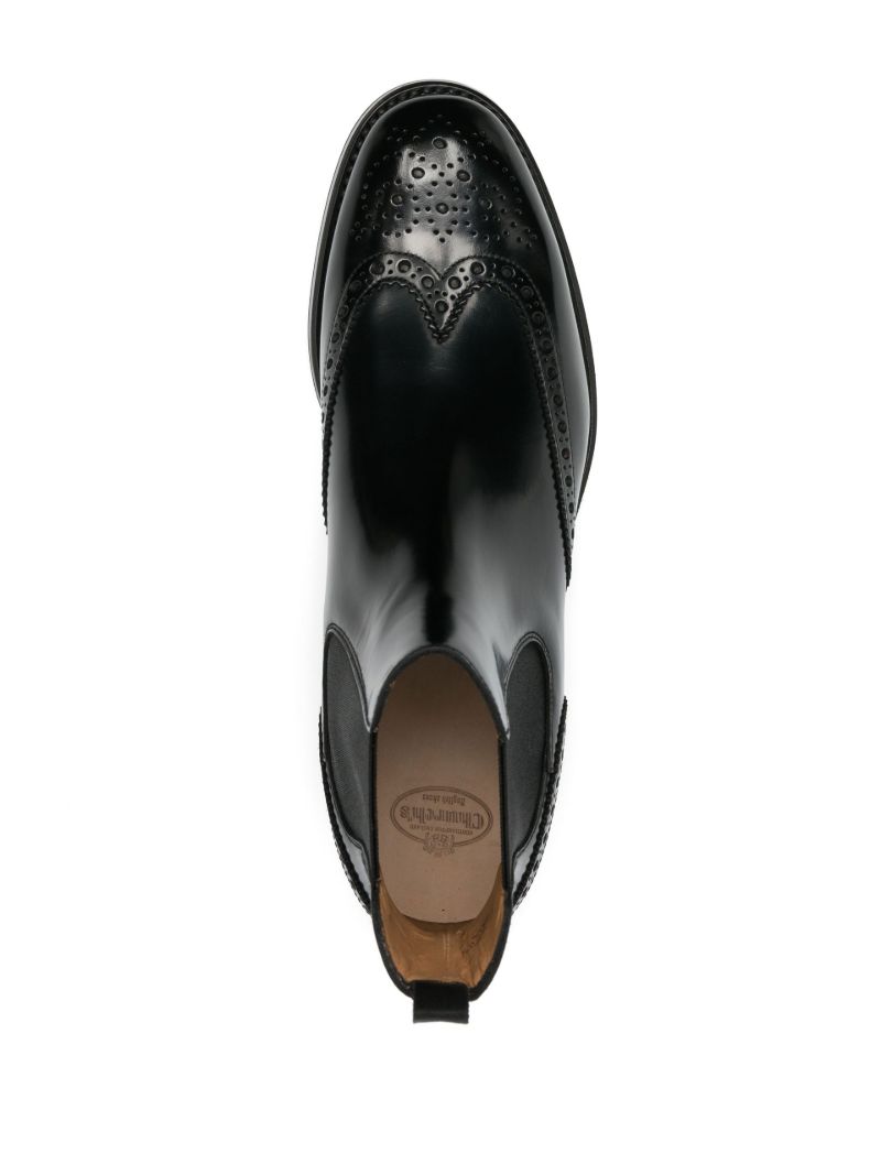 Black Ketsby Leather Chelsea Boots