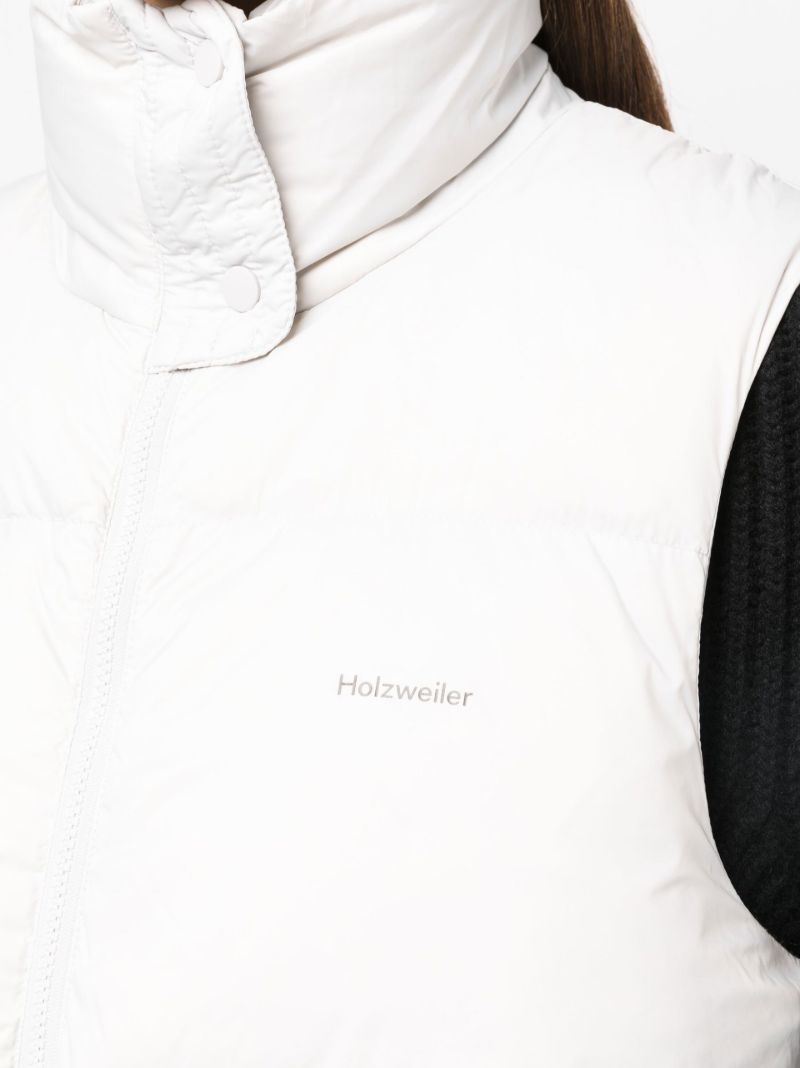 Grey Ali Quilted Gilet