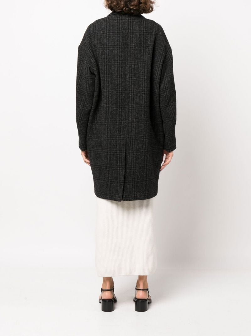 Black Limiza Single-breasted Wool Coat