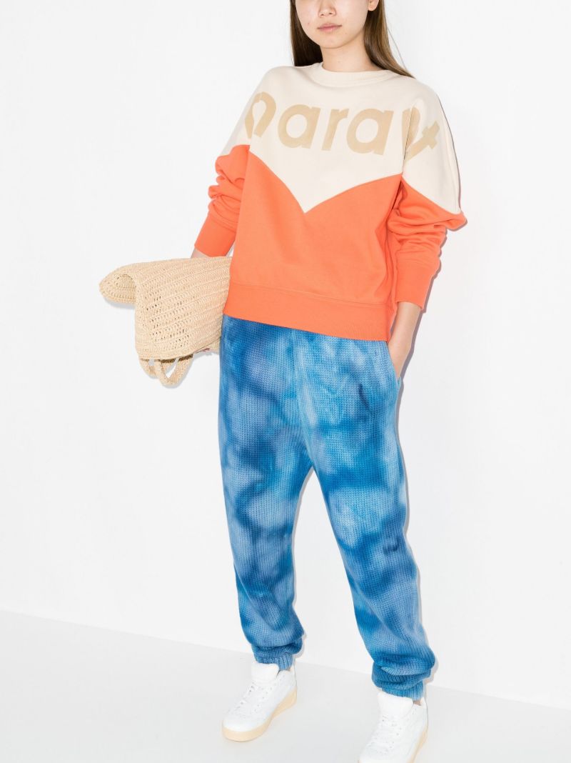 Orange Houston Logo Sweatshirt
