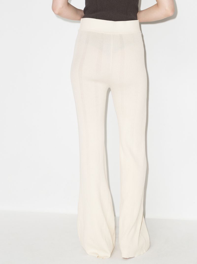 Solaima Flared Knitted Trousers