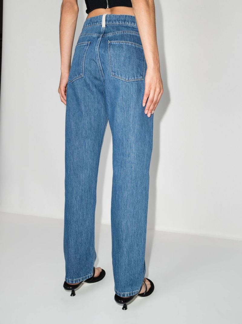 Blue Carnation Straight Leg Jeans