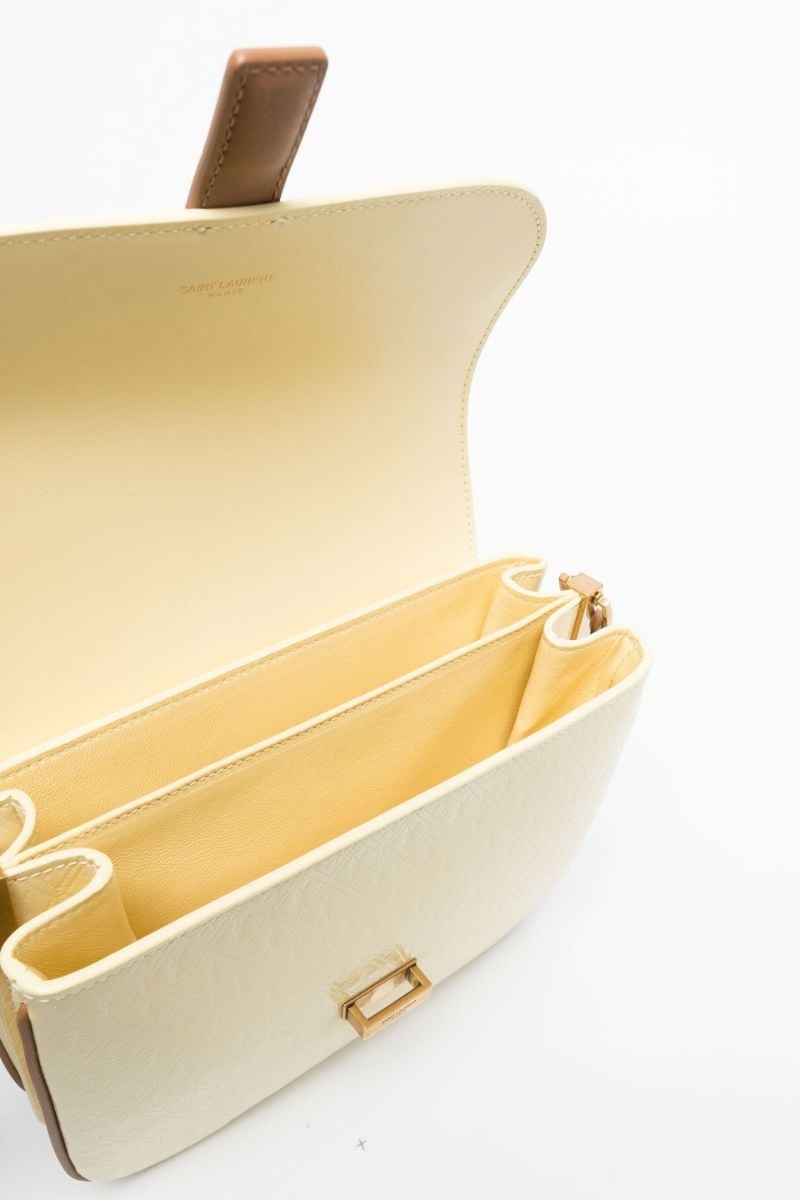 Yellow Le Monogramme Leather Cross Body Bag