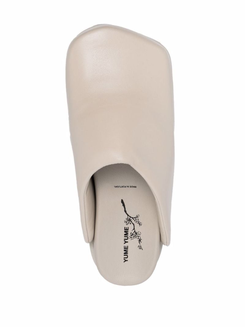 Neutral Truck Faux Leather Slides