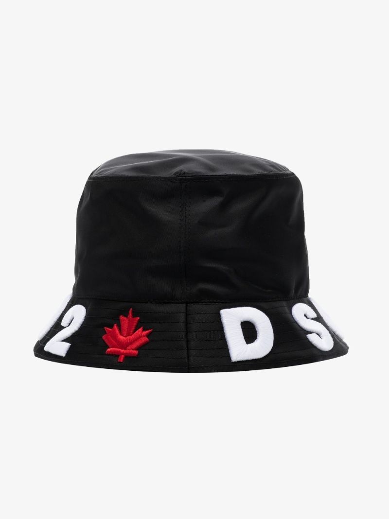 Black Logo Bucket Hat
