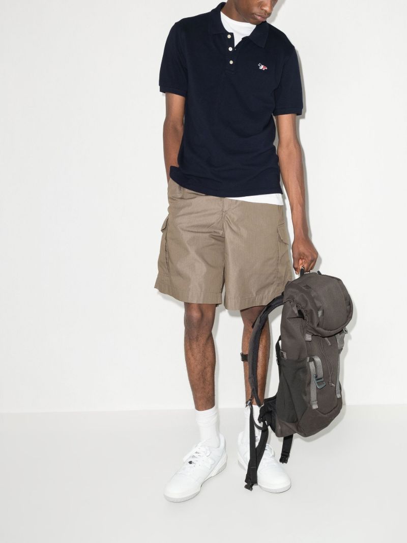 Blue Fox Patch Polo Shirt