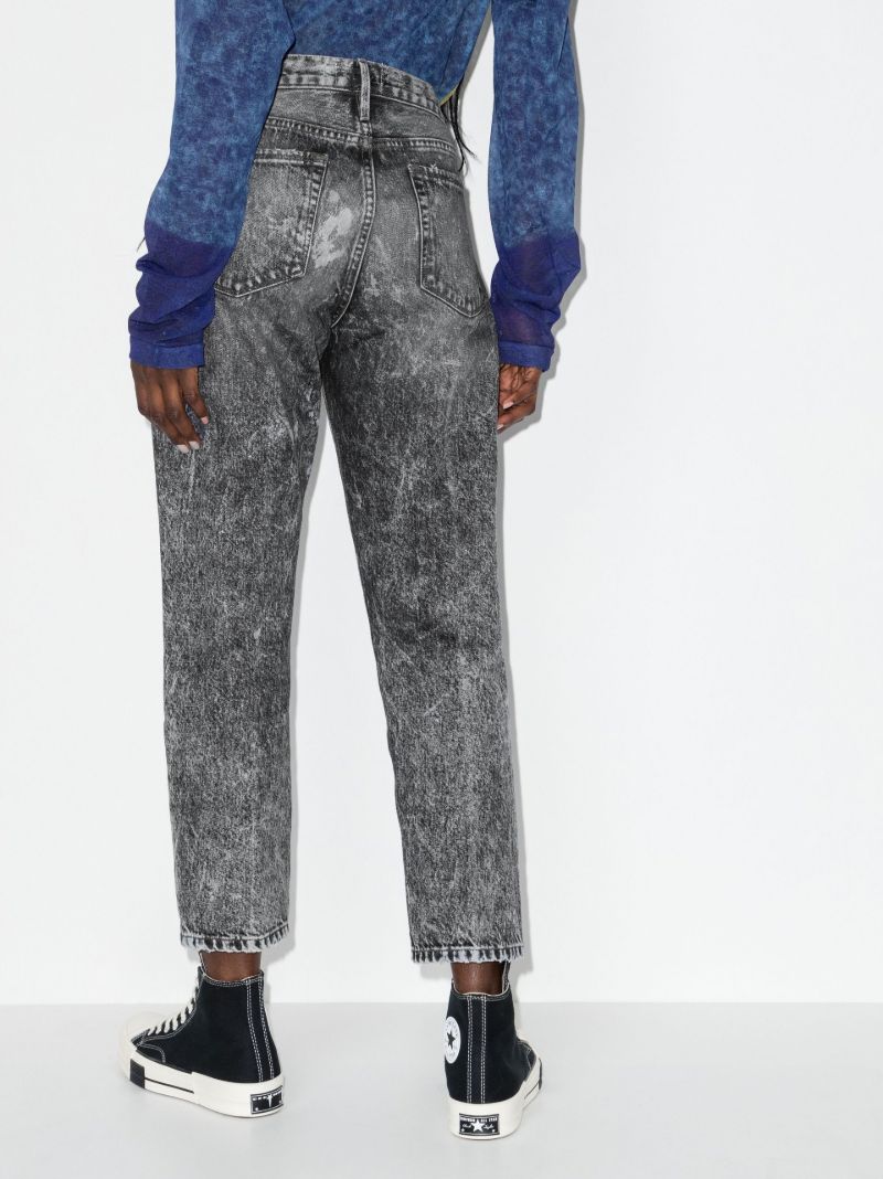Grey Le Noveau Straight-leg Jeans