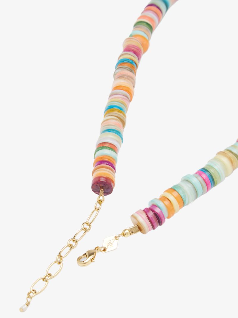 Gold-plated Holiday Beaded Necklace