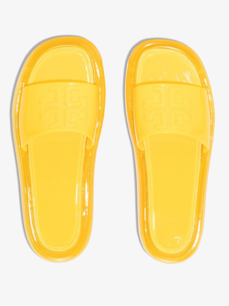 Yellow Bubble Jelly Logo Slides