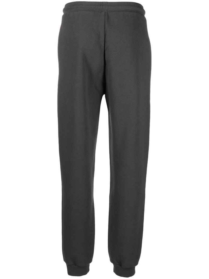Grey Tonal Logo Drawstring Track Pants