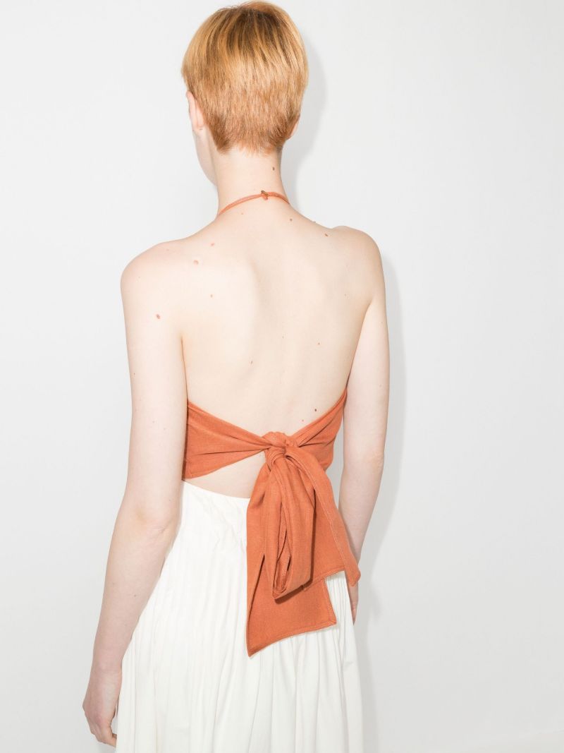 Savannah Halterneck Crop Top