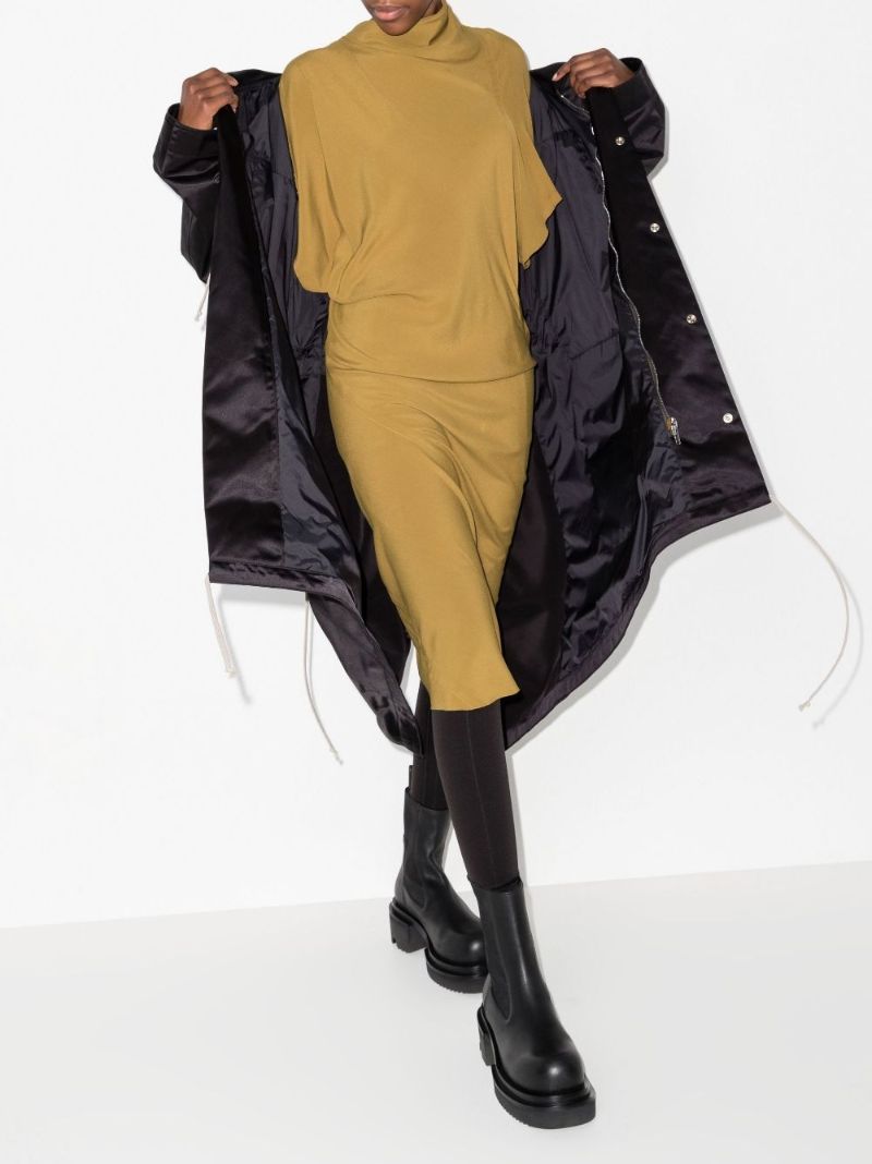 Twisted Back Midi Dress