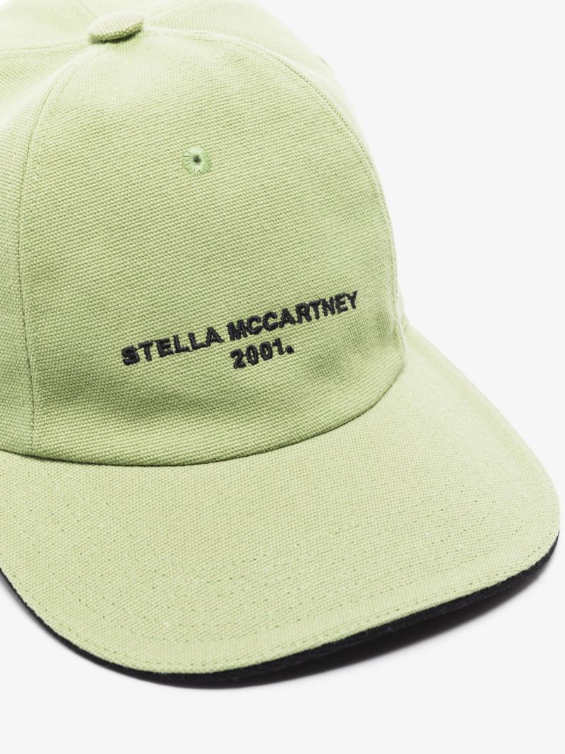 Green Logo Embroidered Baseball Cap